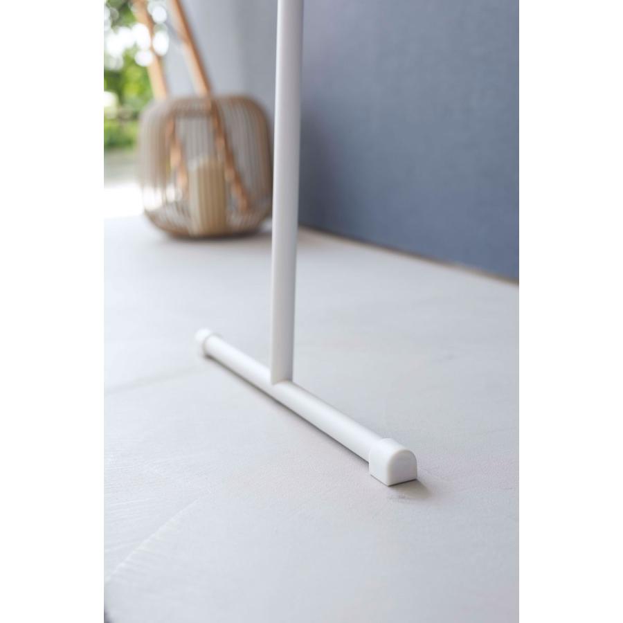 衣類スチーマーハンガーラック 山崎実業 正規品 TOWER タワー 衣類スチーマーアイロン掛けハンガー 衣類スチーマーアイロン台  ホワイト | tower | 09