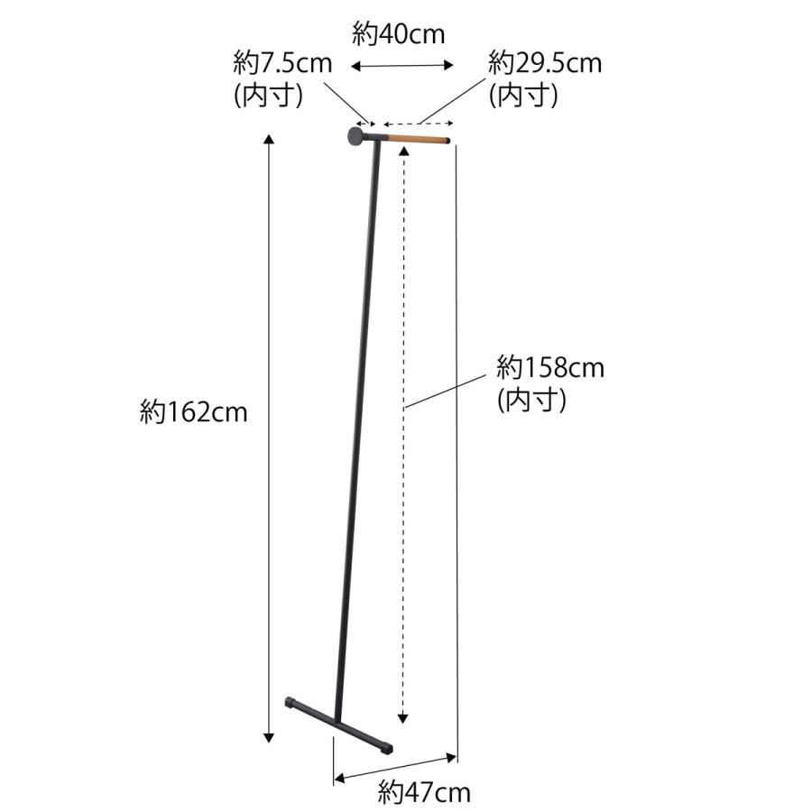衣類スチーマーハンガーラック 山崎実業 正規品 TOWER タワー 衣類スチーマーアイロン掛けハンガー 衣類スチーマーアイロン台  ブラック | tower | 10