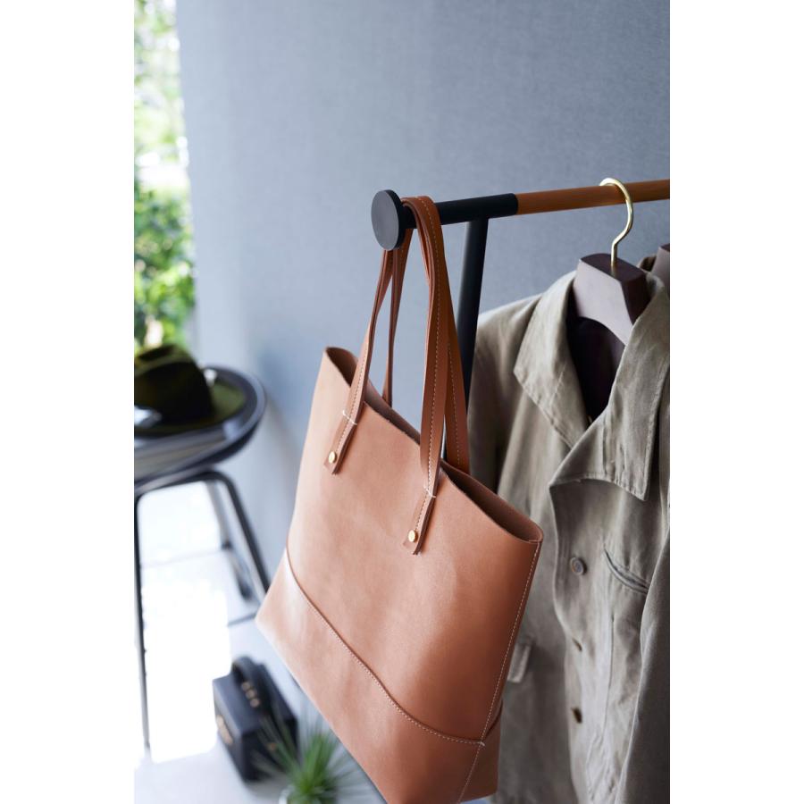 衣類スチーマーハンガーラック 山崎実業 正規品 TOWER タワー 衣類スチーマーアイロン掛けハンガー 衣類スチーマーアイロン台  ブラック | tower | 08