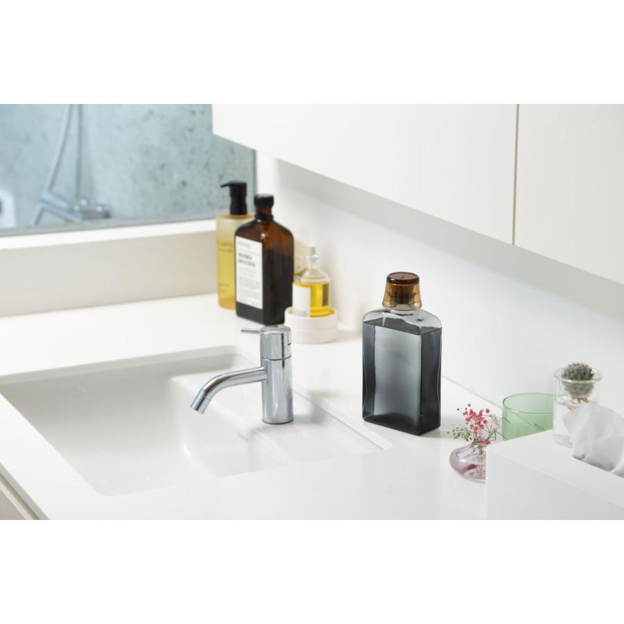 洗面グッズ 正規品 ideaco イデアコ マウスウォッシュボトル 洗面用品 MOUTH WASH BOTTLE グレー/アンバー |  | 01