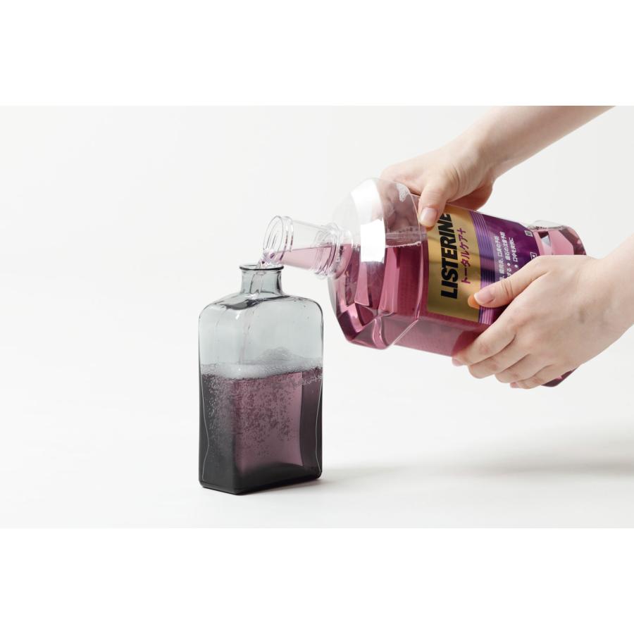 洗面グッズ 正規品 ideaco イデアコ マウスウォッシュボトル 洗面用品 MOUTH WASH BOTTLE グレー/アンバー |  | 08