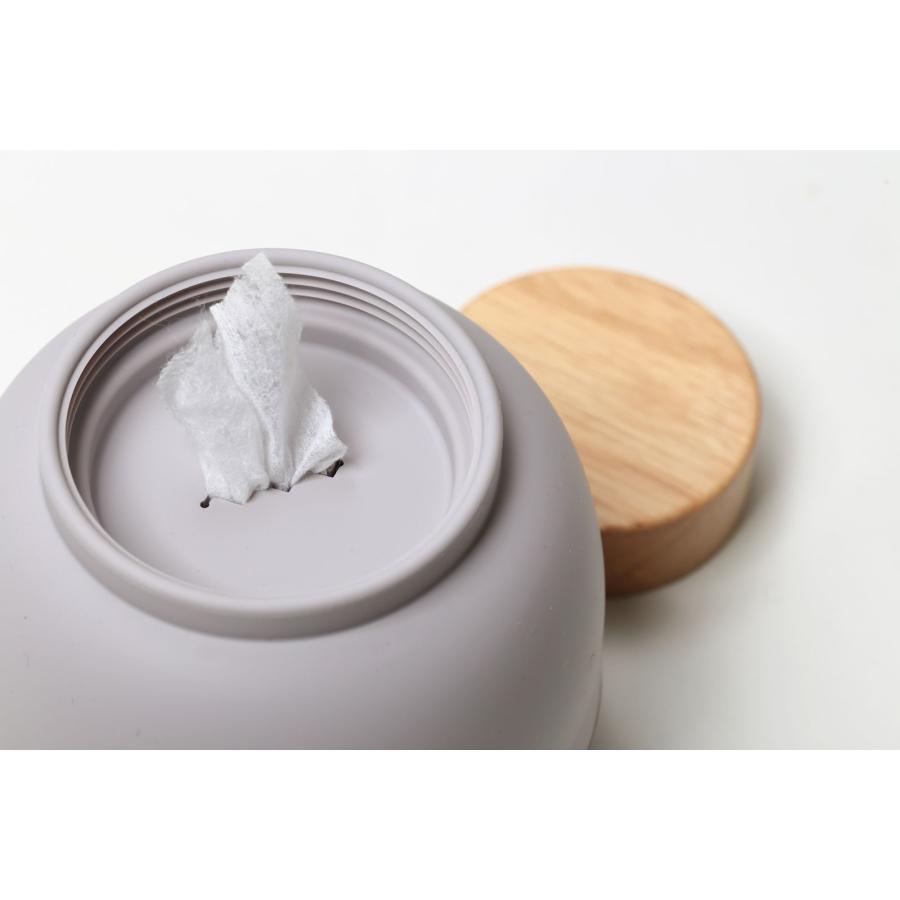 ウェットシートケース 正規品 ideaco イデアコ ウェットティッシュケース モチモコ ウェットティッシュケース Wet Tissue Case Mochi Moco グレー |  | 03