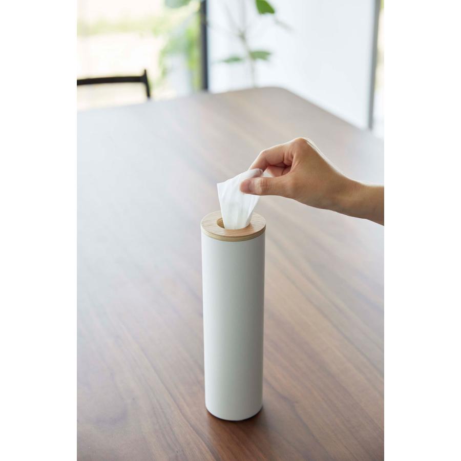ティッシュケース 山崎実業 正規品 RIN リン ボトル型ティッシュケース S ティッシュカバー  ナチュラル |  | 06