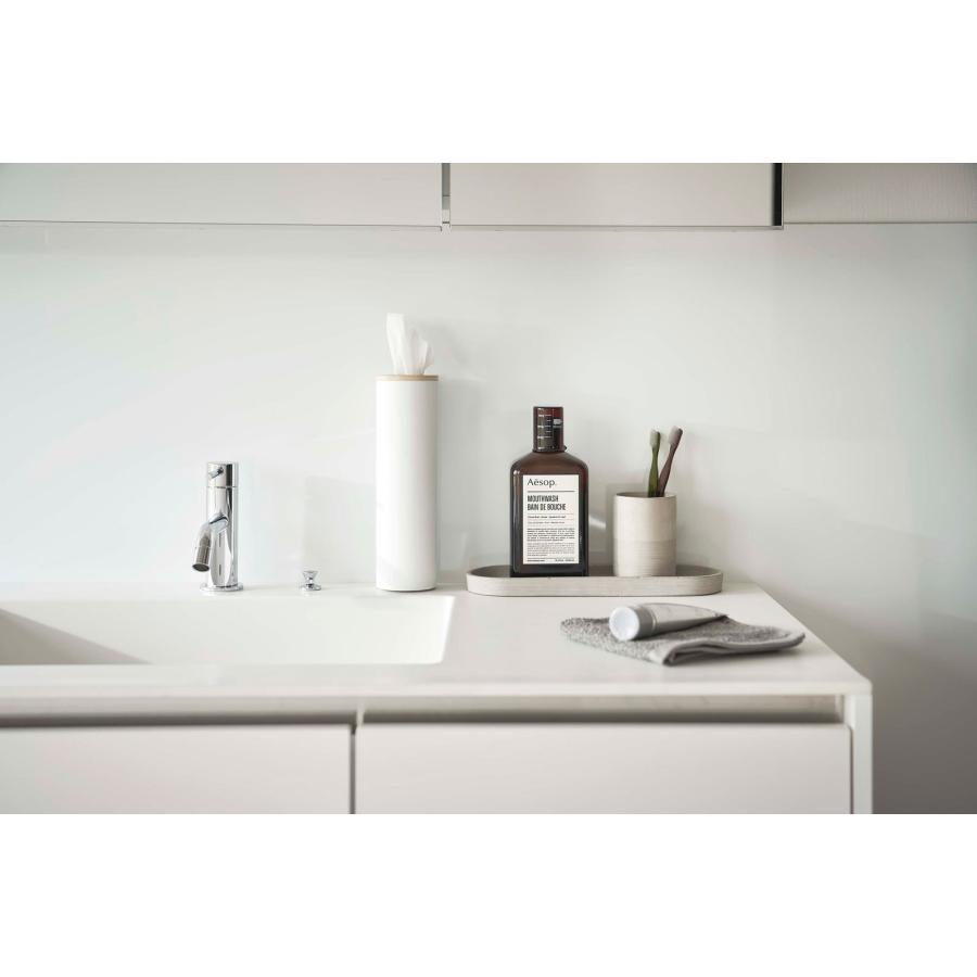 ティッシュケース 山崎実業 正規品 RIN リン ボトル型ティッシュケース S ティッシュカバー  ナチュラル |  | 07