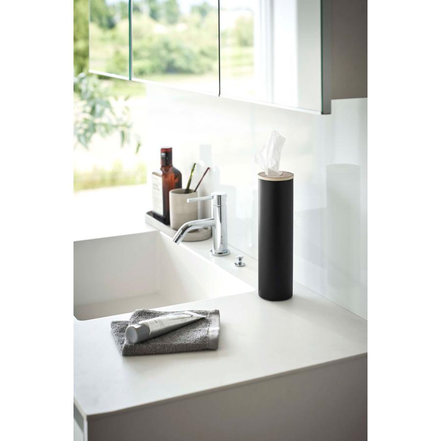 ティッシュケース 山崎実業 正規品 RIN リン ボトル型ティッシュケース S ティッシュカバー  ブラウン |  | 02