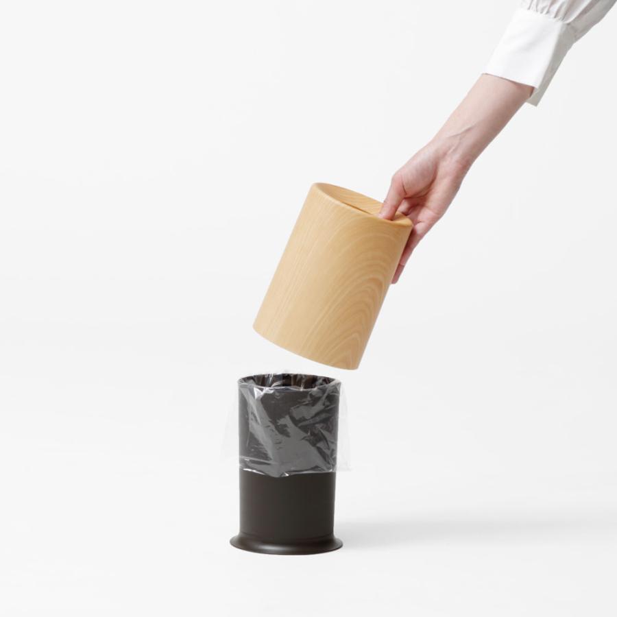 ゴミ箱 正規品 ideaco イデアコ mini TUBELOR　ミニチューブラー ダストボックス ごみ箱 チューブラー オークウッド |  | 04