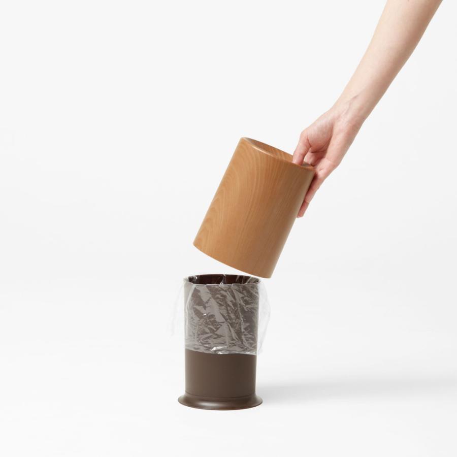 ゴミ箱 正規品 ideaco イデアコ mini TUBELOR　ミニチューブラー ダストボックス ごみ箱 チューブラー チークウッド |  | 04