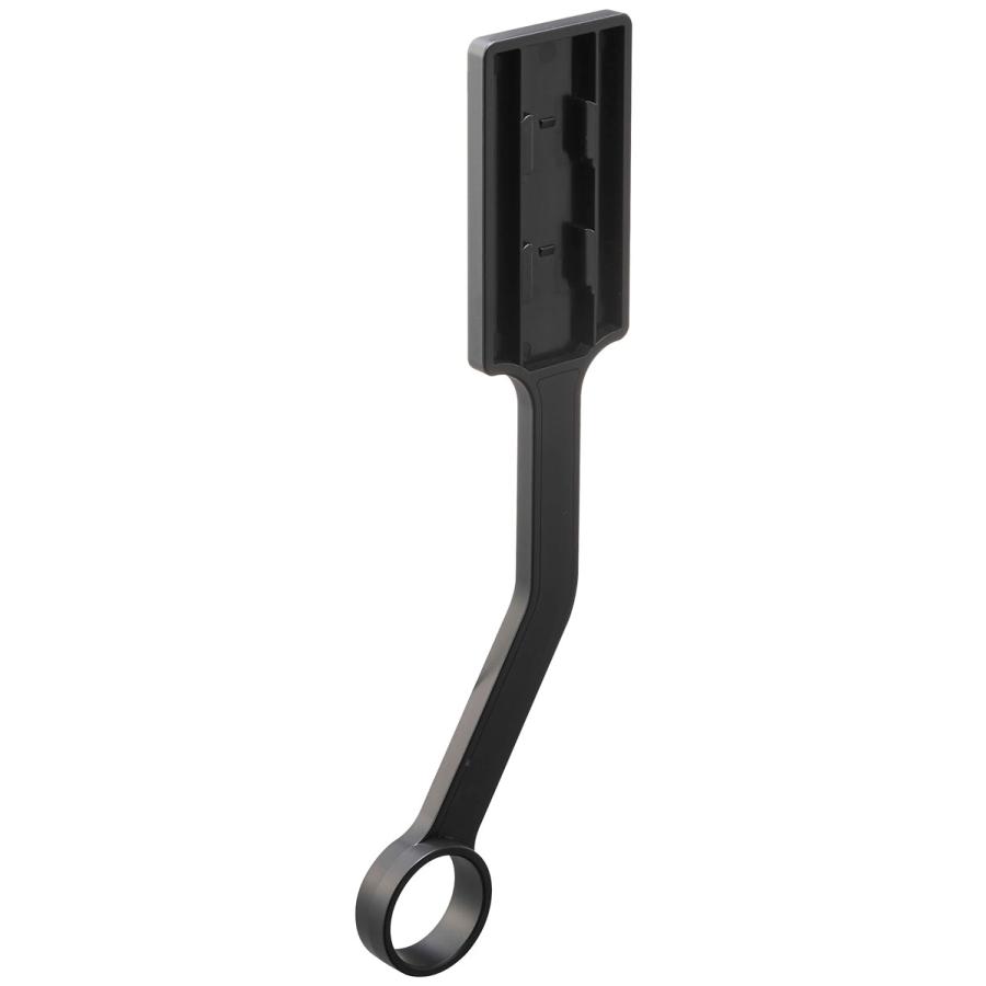 物干し竿ホルダー 山崎実業 正規品 TOWER タワー フィルムフックエアコン室内物干しポールホルダー 室内物干し 室内干し  ブラック | tower | 10