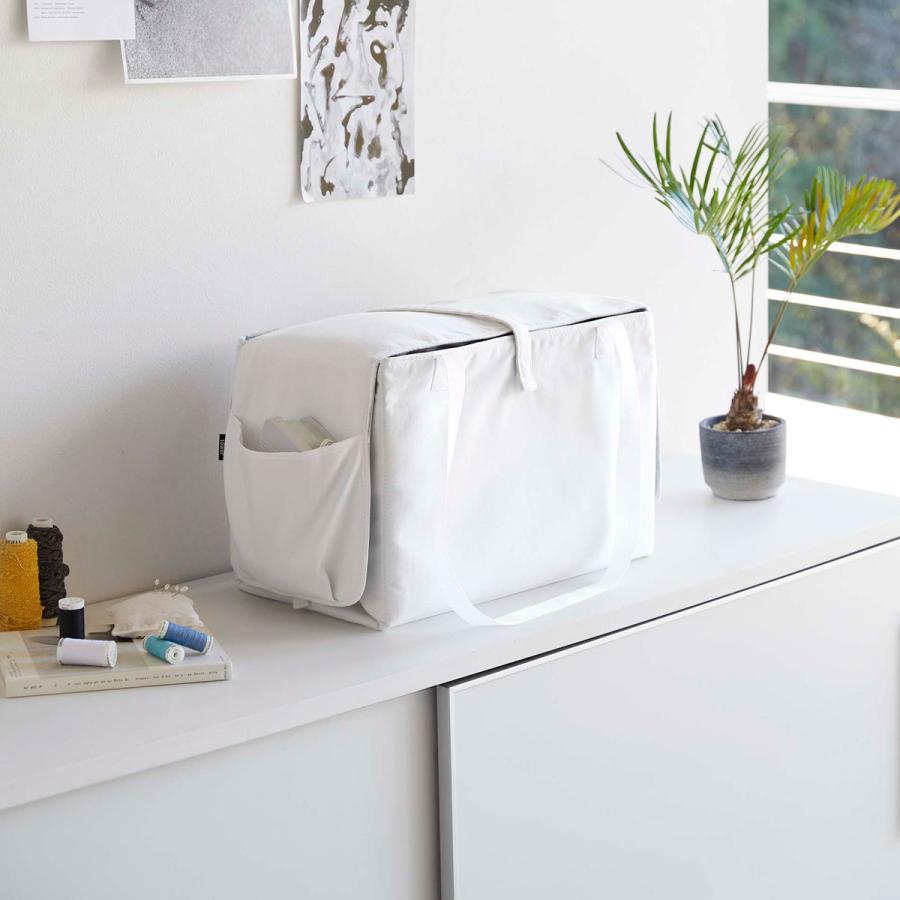 アイロンマット 山崎実業 正規品 TOWER タワー ミシン収納バッグ コンパクト 収納  ホワイト | tower