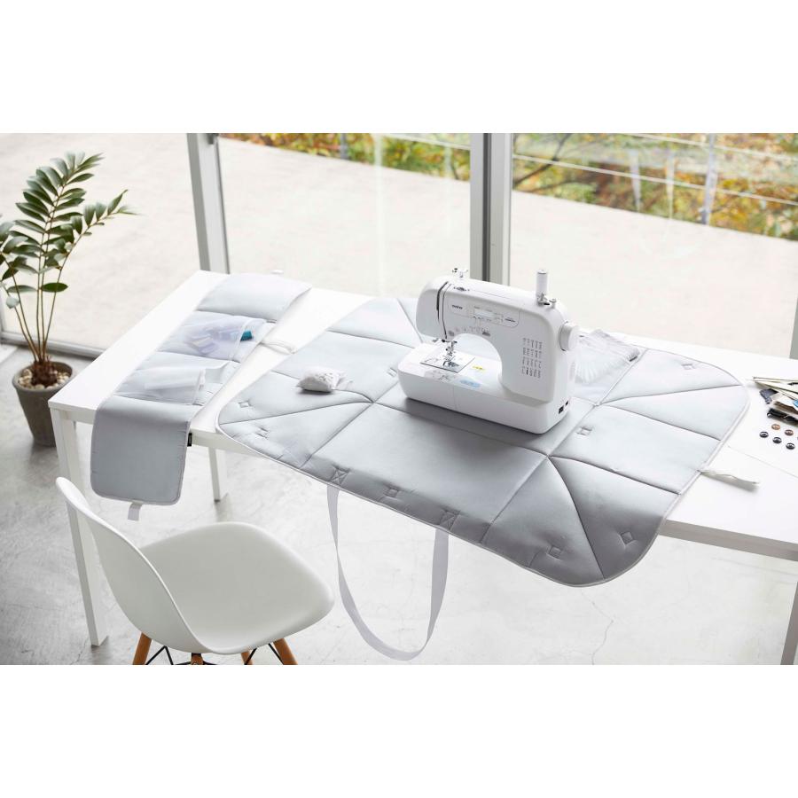 アイロンマット 山崎実業 正規品 TOWER タワー ミシン収納バッグ コンパクト 収納  ホワイト | tower | 02