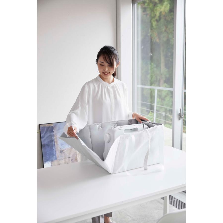 アイロンマット 山崎実業 正規品 TOWER タワー ミシン収納バッグ コンパクト 収納  ホワイト | tower | 05