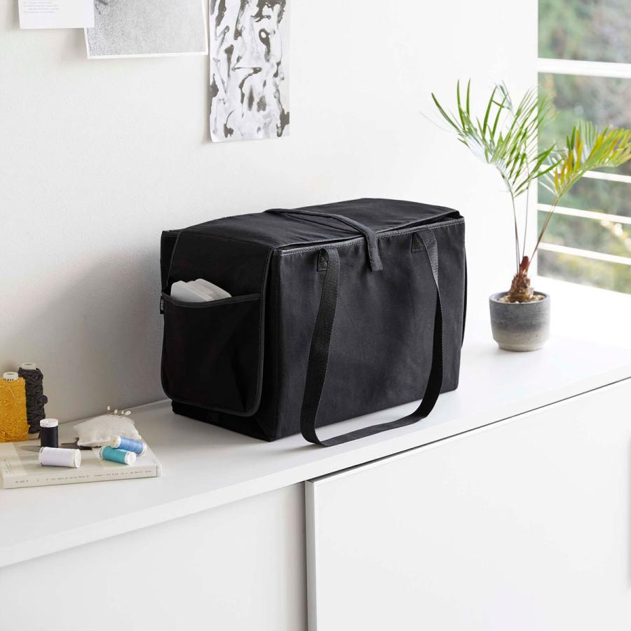 アイロンマット 山崎実業 正規品 TOWER タワー ミシン収納バッグ コンパクト 収納  ブラック | tower