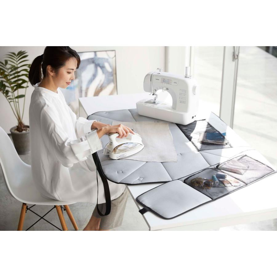 アイロンマット 山崎実業 正規品 TOWER タワー ミシン収納バッグ コンパクト 収納  ブラック | tower | 03