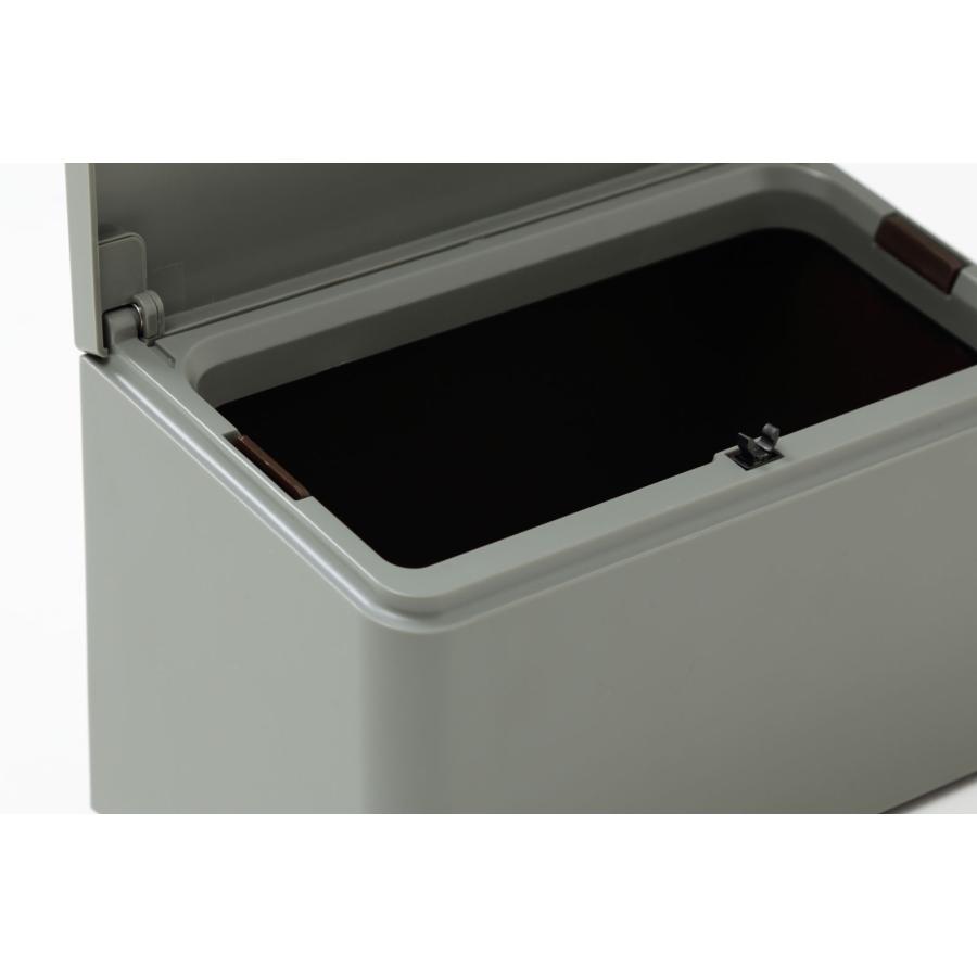 ゴミ箱 ideaco イデアコ TUBELOR flat rectangle チューブラーフラットレクタングル ダストボックス ごみ箱 チューブラー アッシュグレー |  | 04