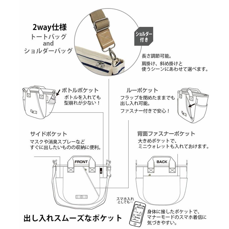 【在庫処分】トートバッグ ROOTOTE ルートート NA.デリ.2WAY.テンジク-C レディーストート トート DELI 2way 3082 イエローxベージュ | ROOTOTE | 08