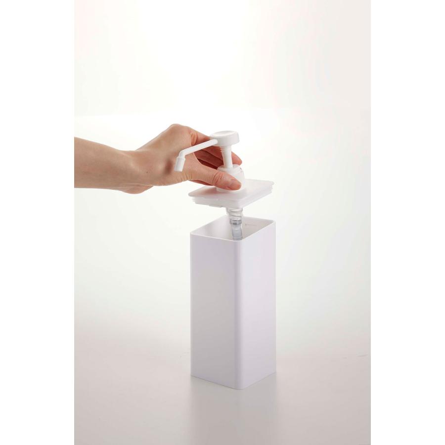 スプレーボトル 山崎実業 正規品 TOWER タワー マグネットアルコール除菌スプレーボトル アルコールボトル 除菌スプレーボトル  ホワイト | tower | 05