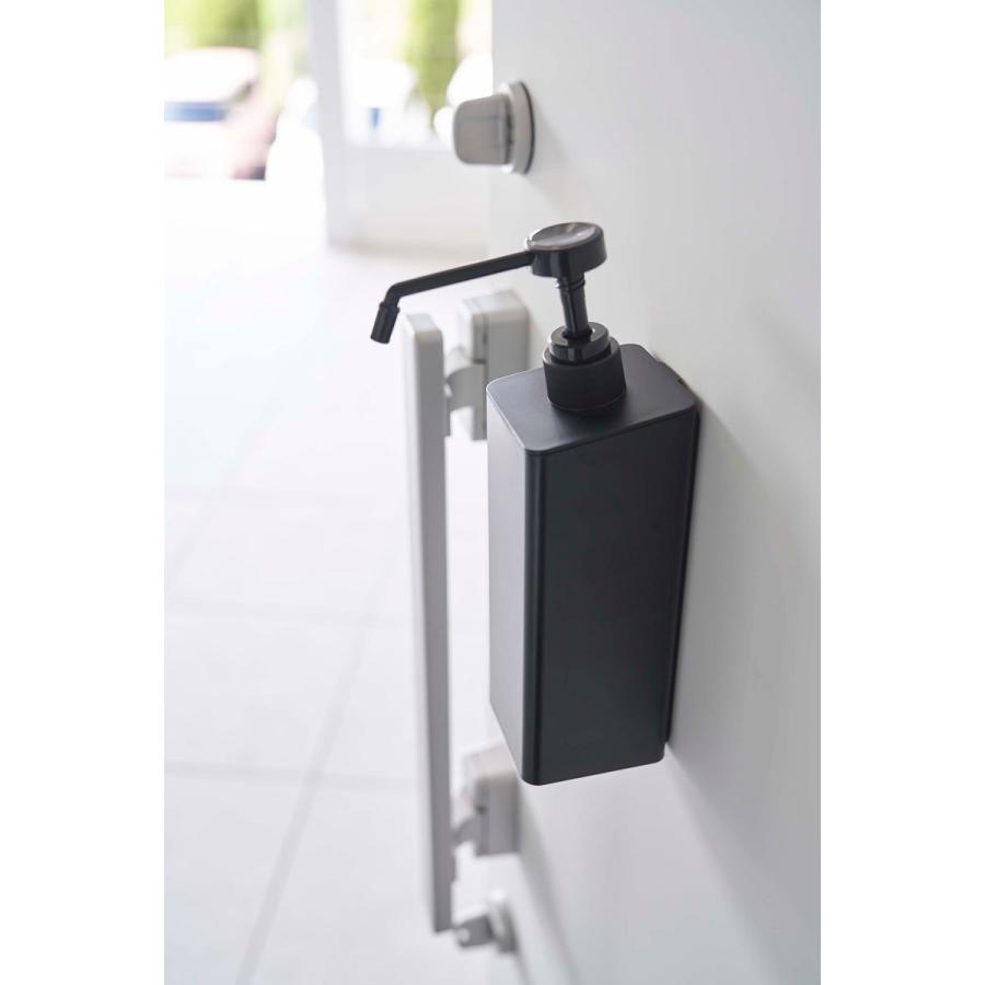 スプレーボトル 山崎実業 正規品 TOWER タワー マグネットアルコール除菌スプレーボトル アルコールボトル 除菌スプレーボトル  ブラック | tower | 08