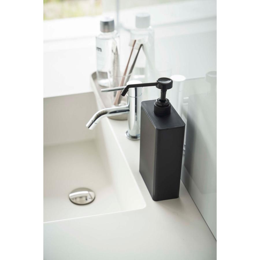 スプレーボトル 山崎実業 正規品 TOWER タワー アルコール除菌スプレーボトル スクエア スリム アルコールボトル 除菌スプレーボトル  ブラック | tower | 07