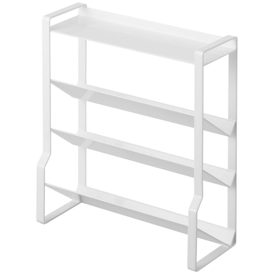 調味料ラック 山崎実業 正規品 TOWER タワー スリムスパイスラック4段 スパイスラック  ホワイト | tower | 01