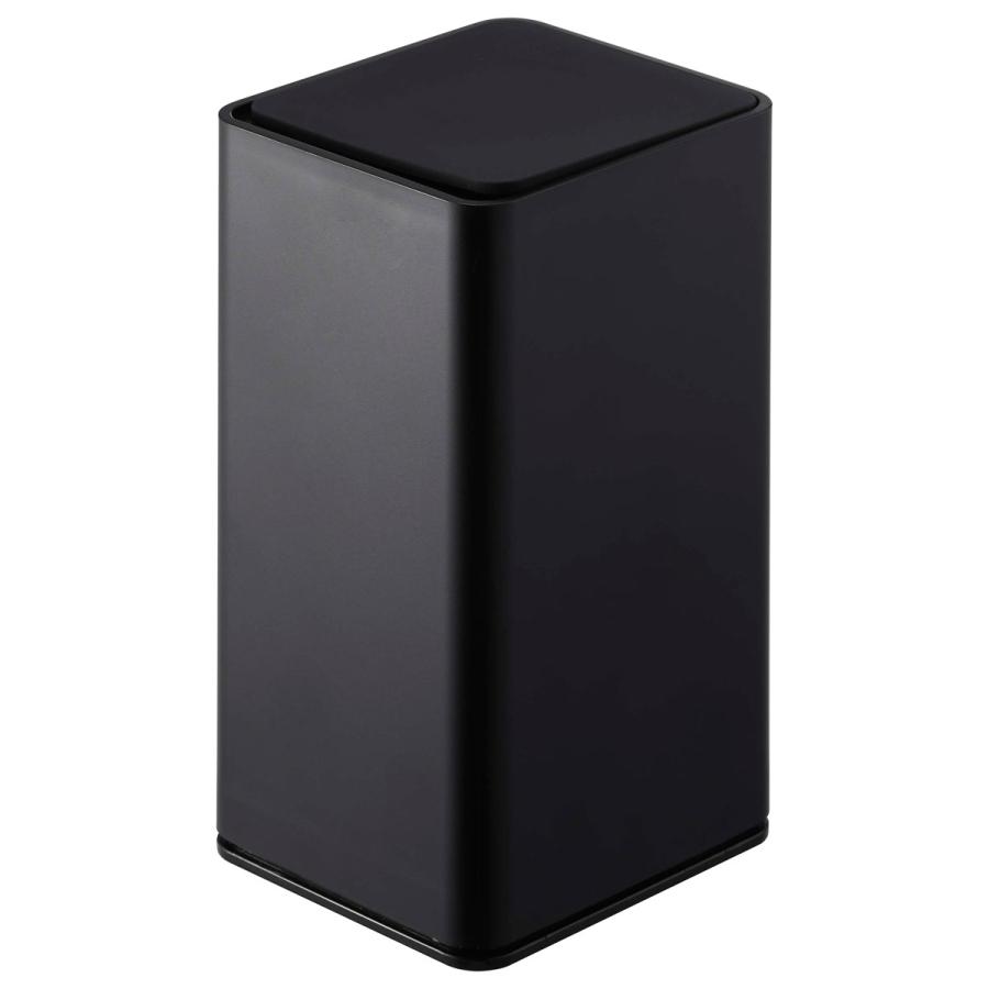 ウェットティッシュケース 山崎実業 正規品 TOWER タワー ロール型ウェットティッシュケース ウエットシートケース ロールウェットティッシュケース ブラック | tower | 01