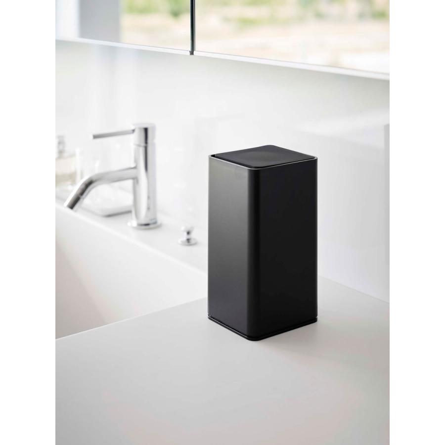 ウェットティッシュケース 山崎実業 正規品 TOWER タワー ロール型ウェットティッシュケース ウエットシートケース ロールウェットティッシュケース ブラック | tower | 03