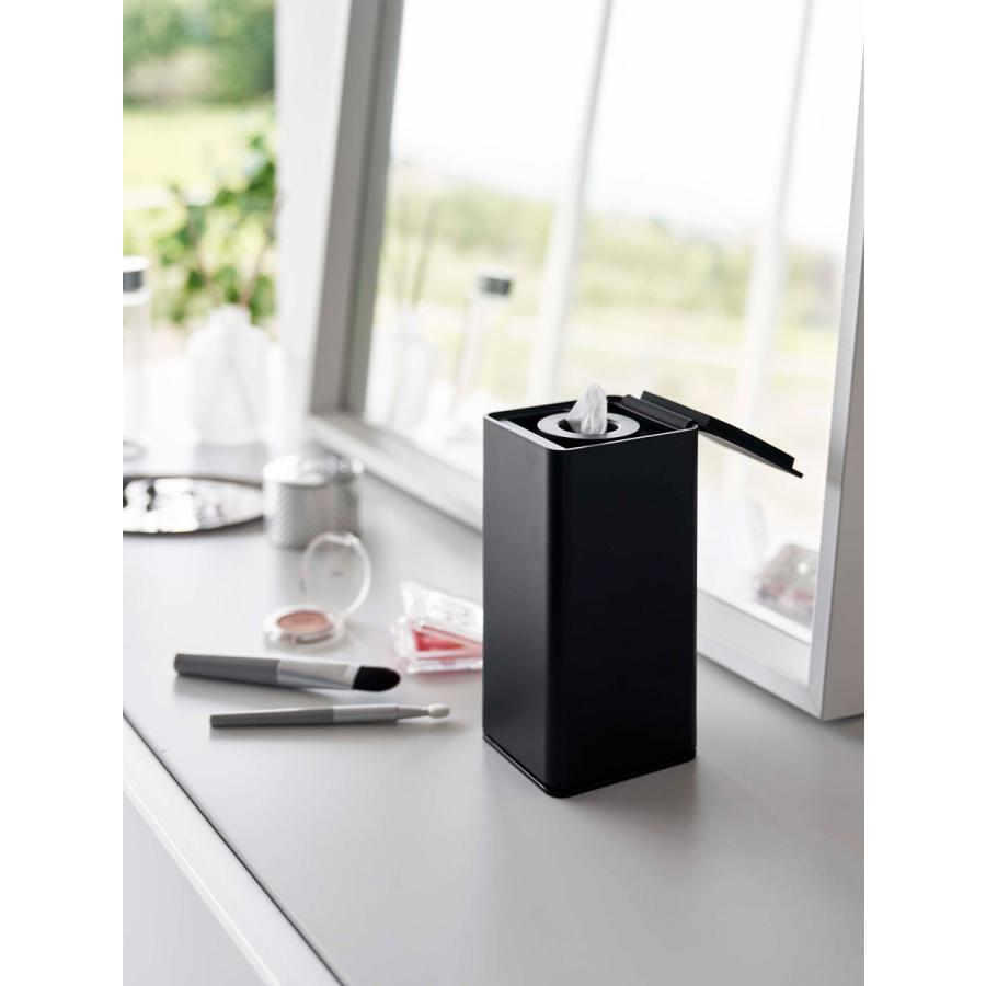 ウェットティッシュケース 山崎実業 正規品 TOWER タワー ロール型ウェットティッシュケース ウエットシートケース ロールウェットティッシュケース ブラック | tower | 04