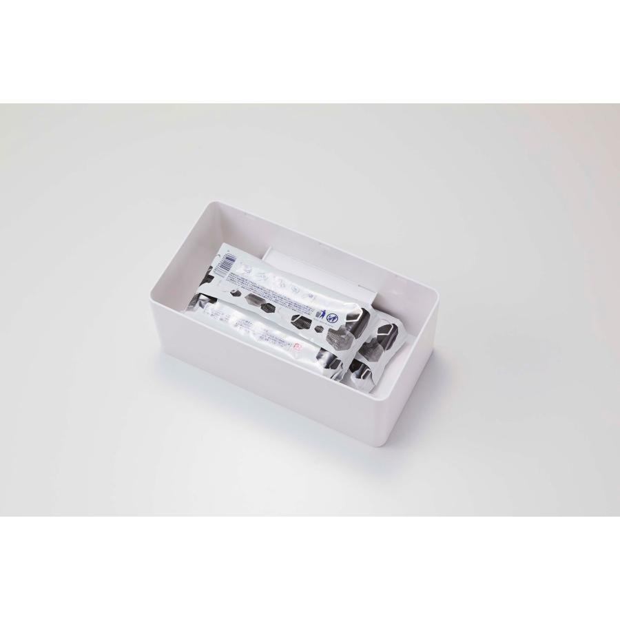 ウェットシートケース 山崎実業 正規品 TOWER タワー 住居用ウェットクリーナーシート＆おしり拭きケース ウェットティッシュケース  ホワイト | tower | 07