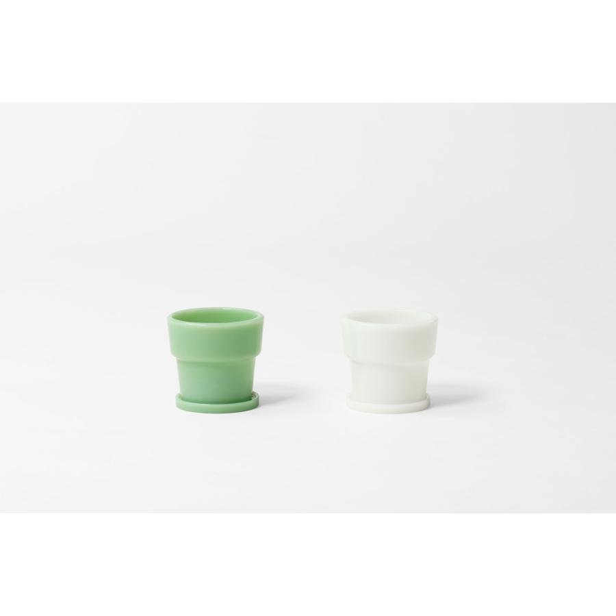 プランターポット 正規品 ideaco イデアコ Milk Glass Planter Pot3 鉢植え 植木鉢 ミルクガラスプランターポット3 ジェード |  | 05
