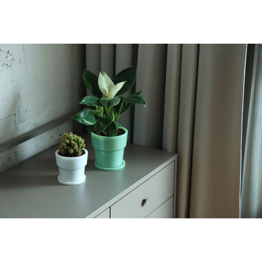 プランターポット 正規品 ideaco イデアコ Milk Glass Planter Pot4 鉢植え 植木鉢 ミルクガラスプランターポット4 ホワイト |  | 02