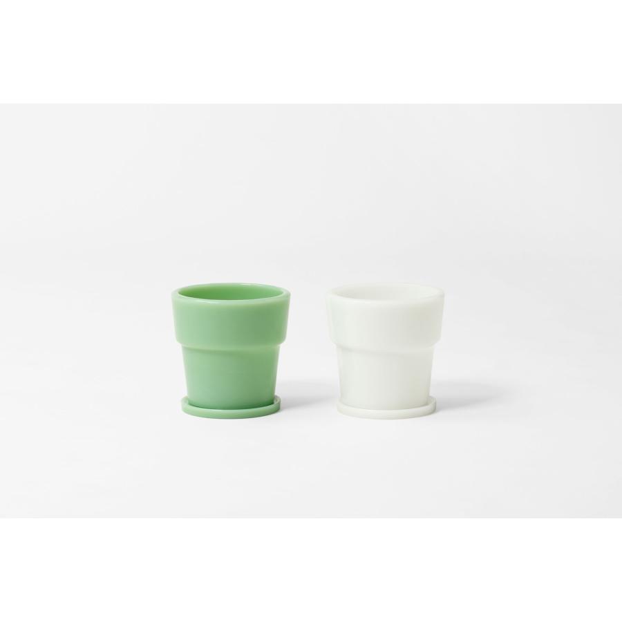 プランターポット 正規品 ideaco イデアコ Milk Glass Planter Pot4 鉢植え 植木鉢 ミルクガラスプランターポット4 ホワイト |  | 05