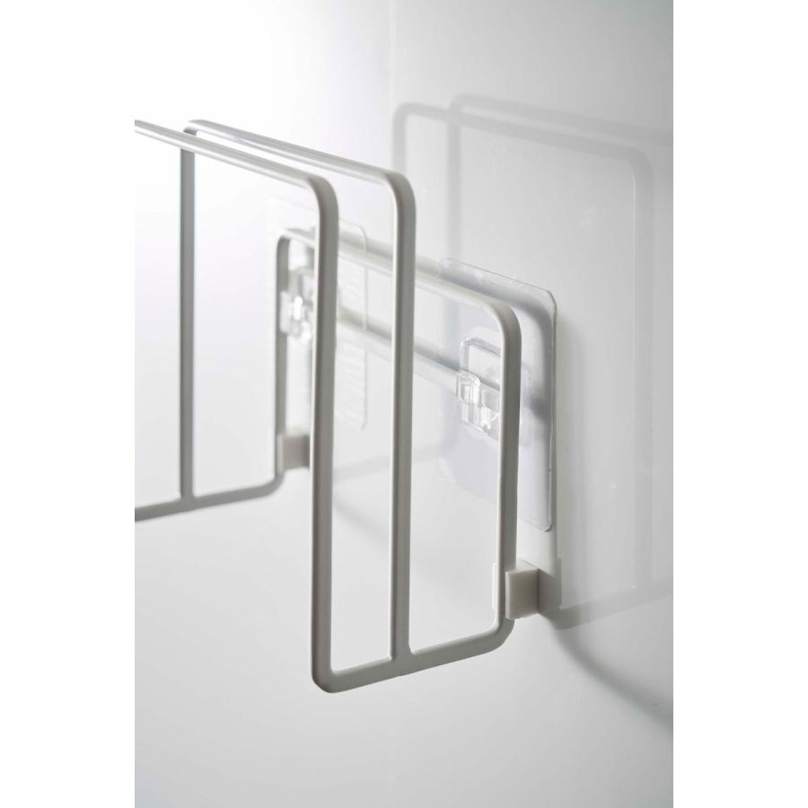 まな板スタンド 山崎実業 正規品 TOWER タワー フィルムフックまな板ホルダー まな板立て まな板収納  ホワイト | tower | 07