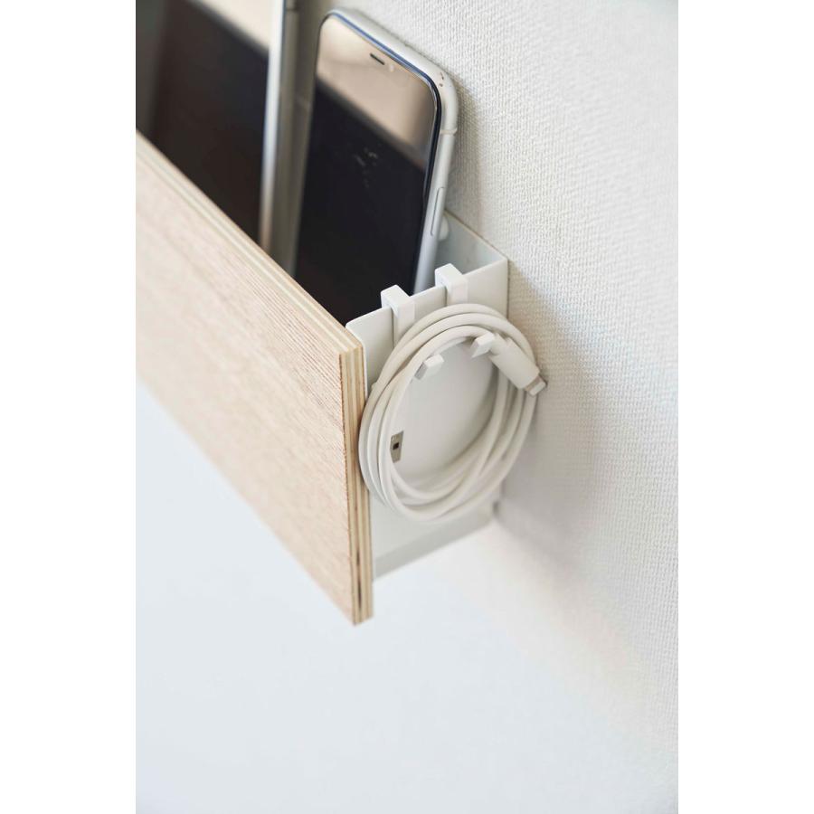 リモコンスタンド 山崎実業 正規品 RIN リン 石こうボード壁対応 タブレット＆リモコンホルダー リモコンラック リモコン収納  ナチュラル |  | 07