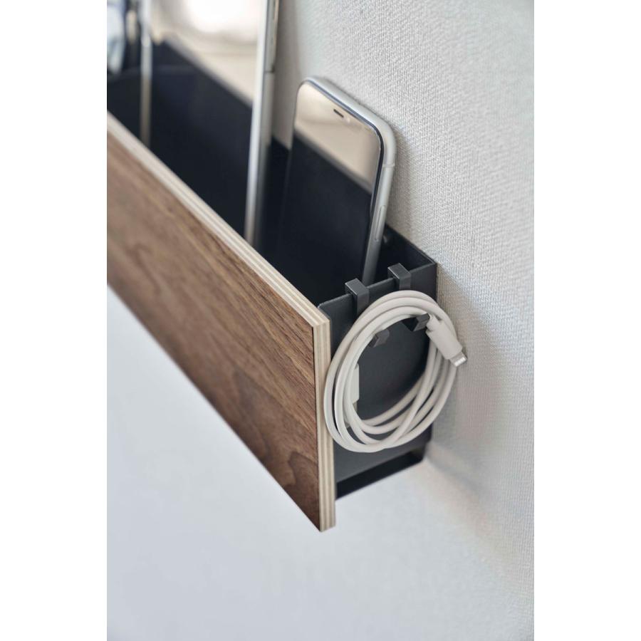 リモコンスタンド 山崎実業 正規品 RIN リン 石こうボード壁対応 タブレット＆リモコンホルダー リモコンラック リモコン収納  ブラウン |  | 07