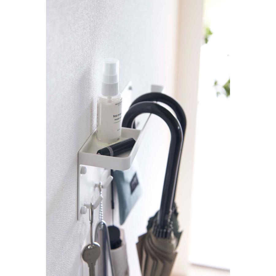 傘立て 山崎実業 正規品 TOWER タワー 石こうボード壁対応 トレー付きアンブレラホルダー 傘たて 傘スタンド  ホワイト | tower | 05