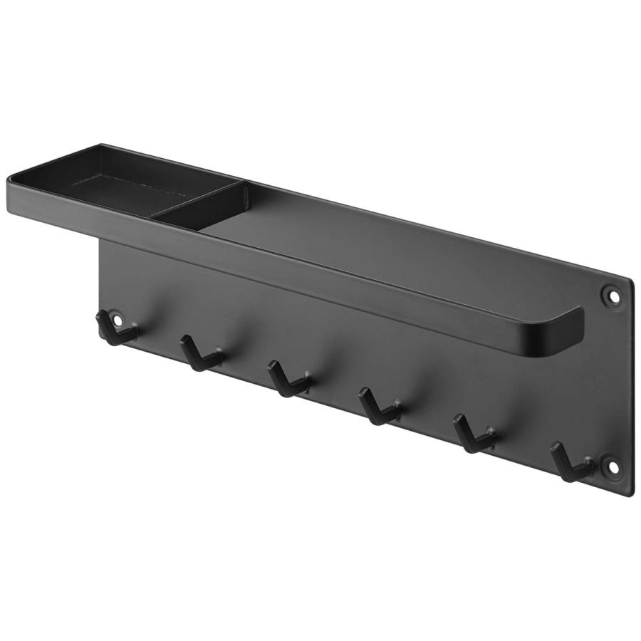 傘立て 山崎実業 正規品 TOWER タワー 石こうボード壁対応 トレー付きアンブレラホルダー 傘たて 傘スタンド  ブラック | tower | 01