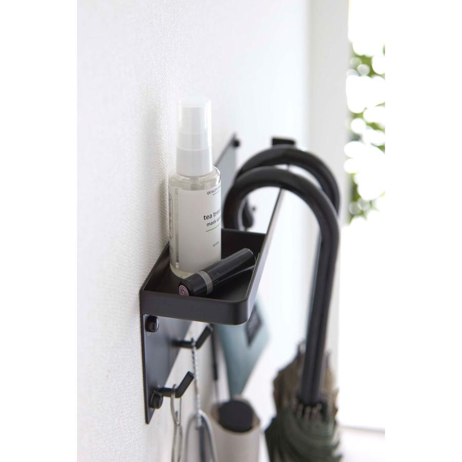 傘立て 山崎実業 正規品 TOWER タワー 石こうボード壁対応 トレー付きアンブレラホルダー 傘たて 傘スタンド  ブラック | tower | 05