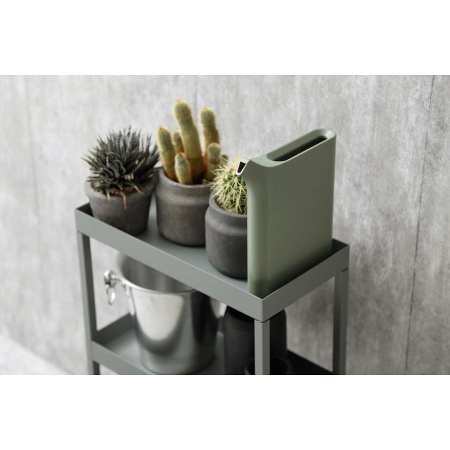 ジョーロ 正規品 ideaco イデアコ Mizusashi ブック型ジョーロ ミズサシ じょうろ 水差し  キャメルブラウン |  | 08