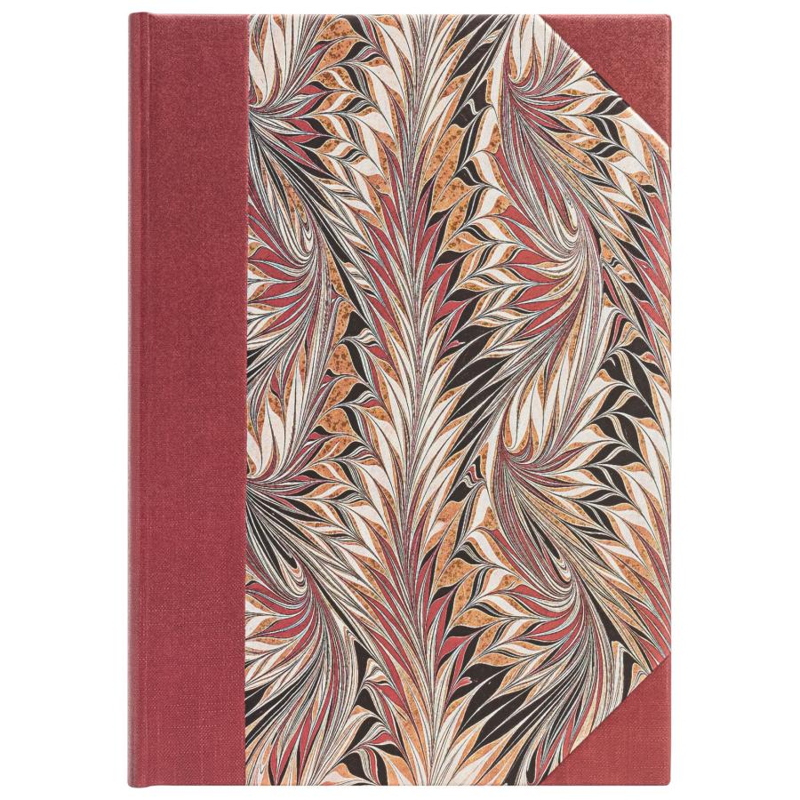 ノートブック 正規品 paperblanks ペーパーブランクス MIDI ハードカバー 罫線 高級ノート ミディ ルベド | paperblanks