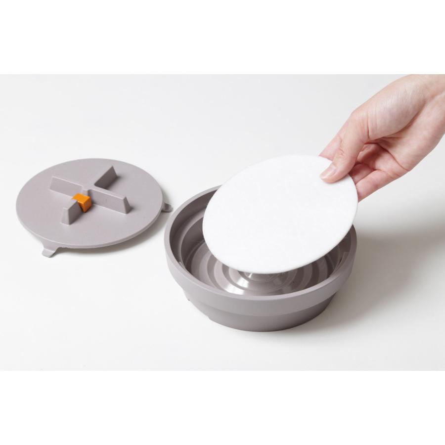 蚊取り線香入れ 正規品 ideaco イデアコ 蚊取り線香入れ マンホール 蚊遣り 蚊やり器 Kayari Manhole グレー |  | 05