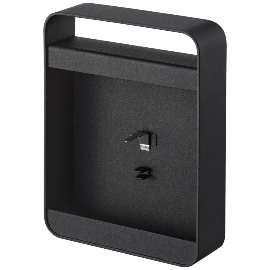 蚊取り線香入れ 山崎実業 正規品 tower タワー ハンドル付き蚊取り線香スタンド 蚊遣り 蚊やり器  ブラック | tower | 01