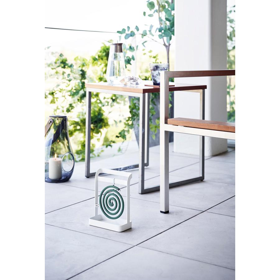 蚊取り線香入れ 山崎実業 正規品 tower タワー 蚊取り線香ハンガー 蚊遣り 蚊やり器  ホワイト | tower | 09