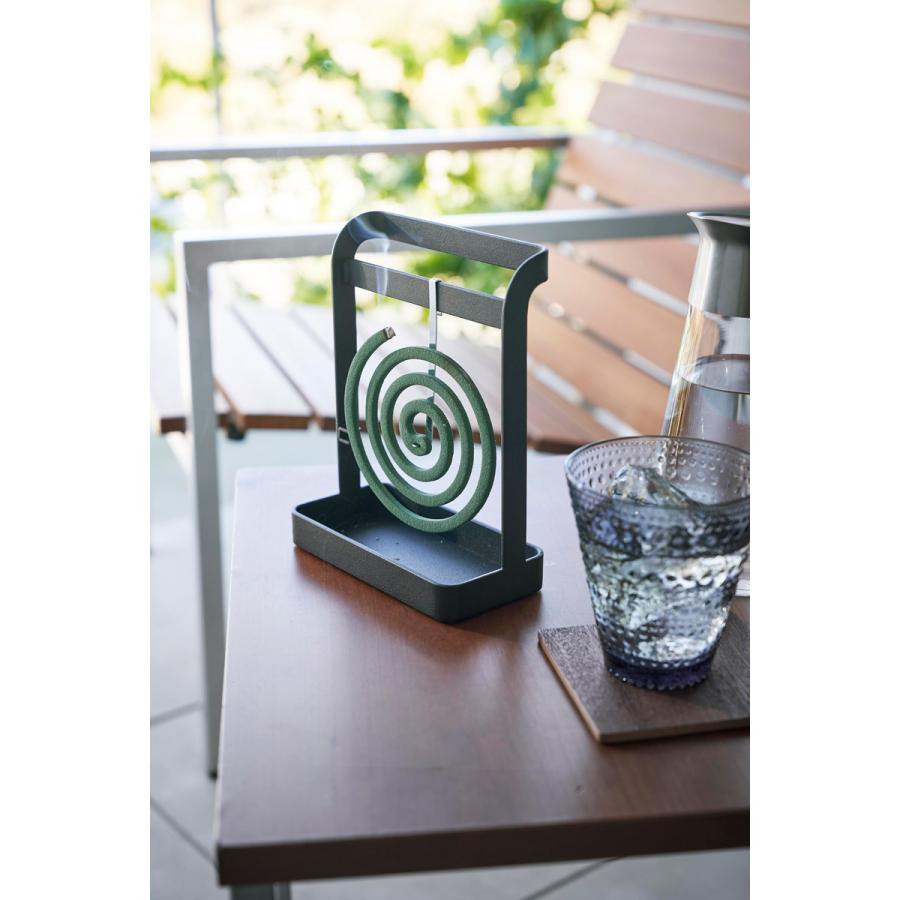 蚊取り線香入れ 山崎実業 正規品 tower タワー 蚊取り線香ハンガー 蚊遣り 蚊やり器  ブラック | tower | 07