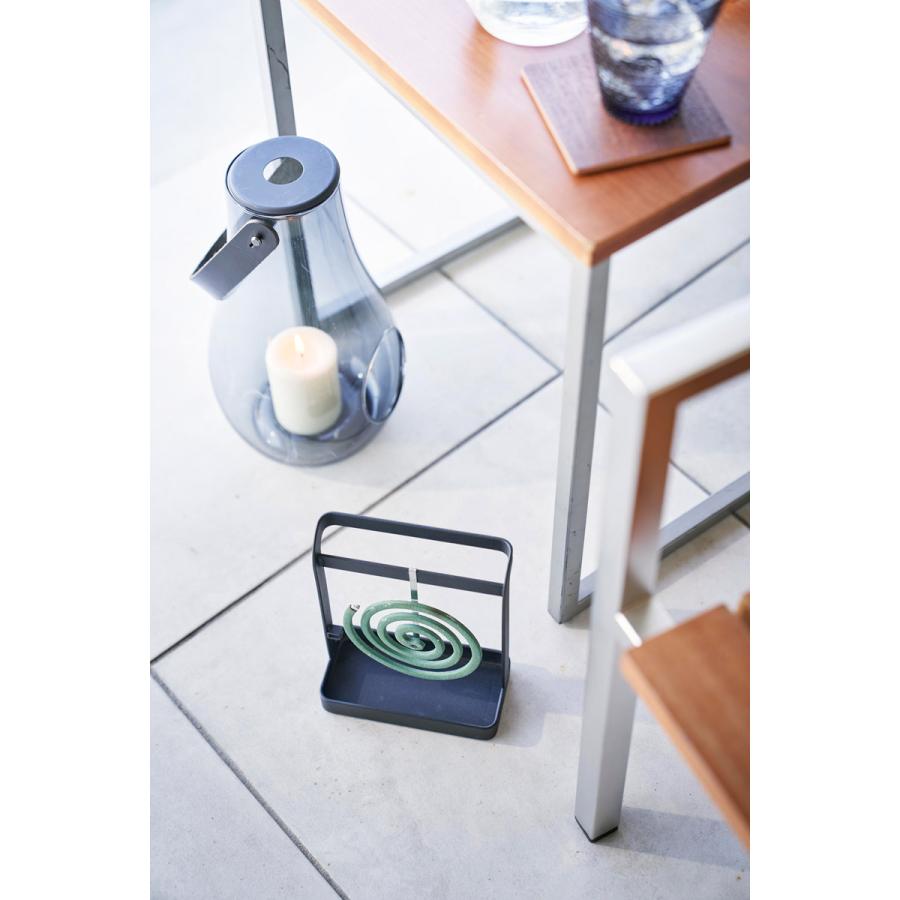 蚊取り線香入れ 山崎実業 正規品 tower タワー 蚊取り線香ハンガー 蚊遣り 蚊やり器  ブラック | tower | 08