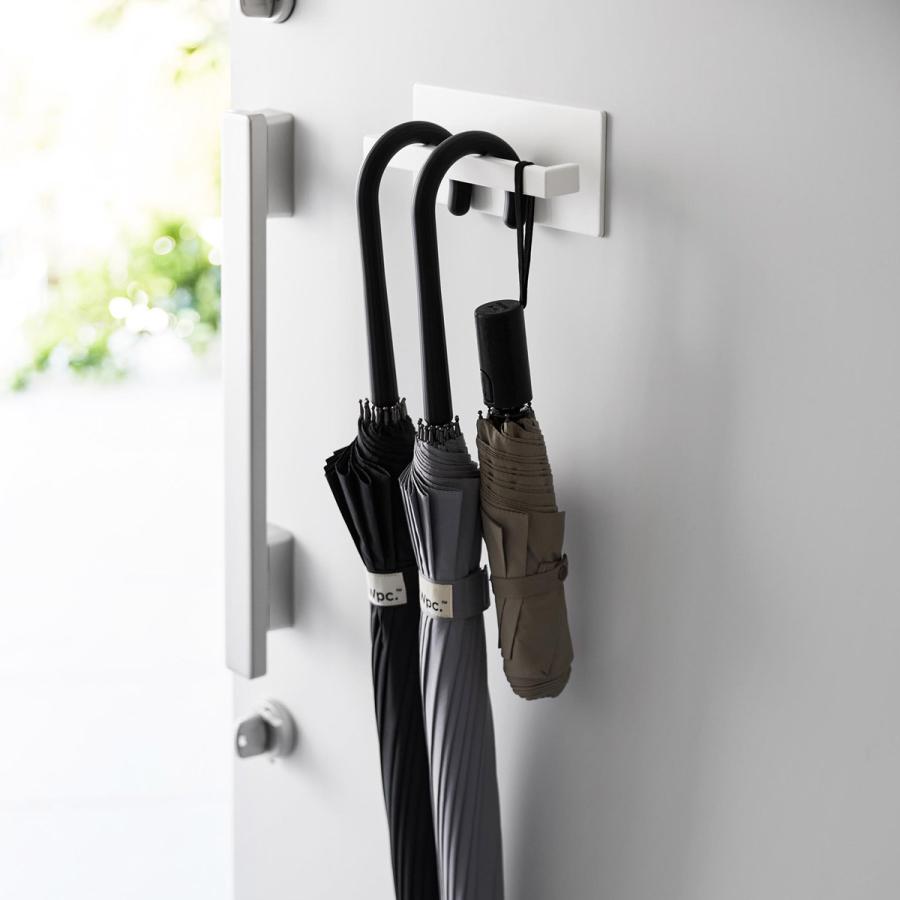 傘立て 山崎実業 正規品 tower タワー マグネットアンブレラハンガー 傘たて 傘スタンド  ホワイト | tower