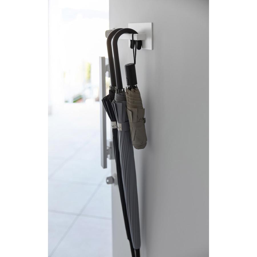 傘立て 山崎実業 正規品 tower タワー マグネットアンブレラハンガー 傘たて 傘スタンド  ホワイト | tower | 04