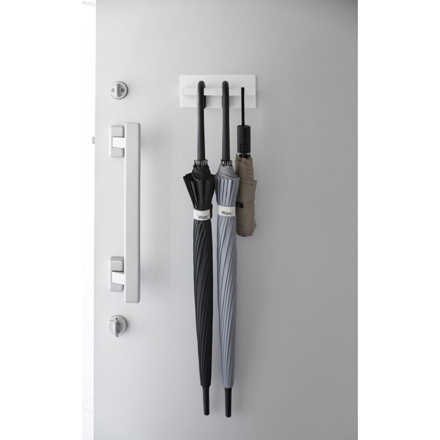 傘立て 山崎実業 正規品 tower タワー マグネットアンブレラハンガー 傘たて 傘スタンド  ホワイト | tower | 08