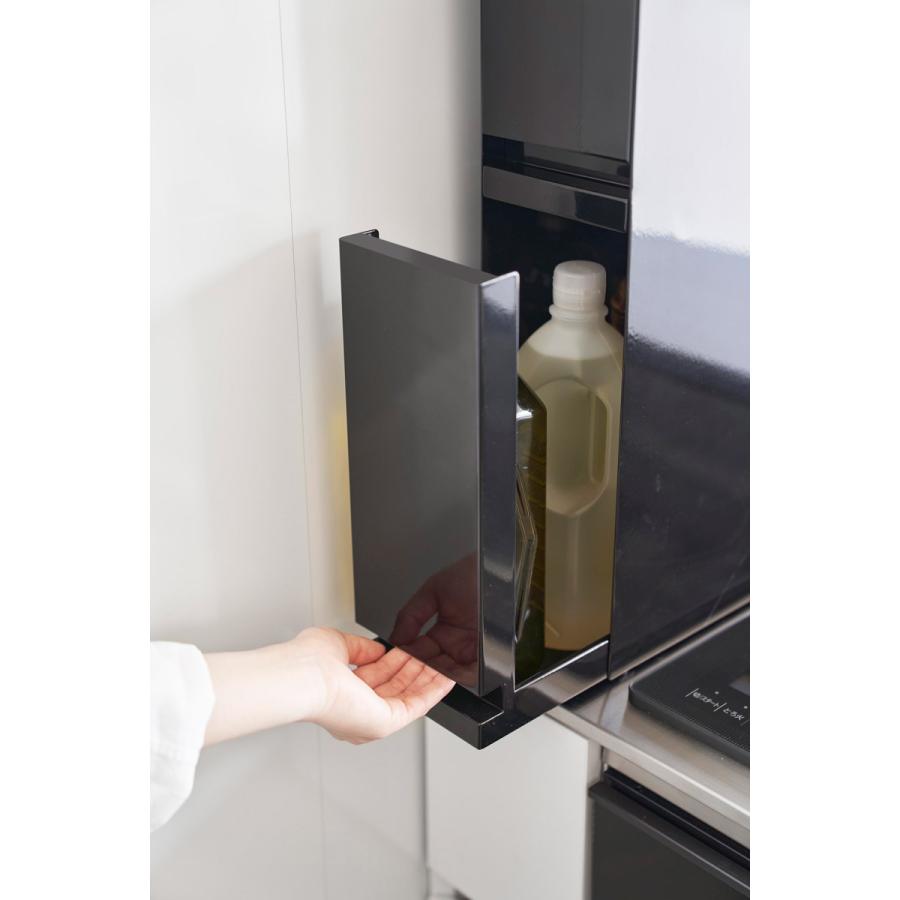 調味料ラック 山崎実業 正規品 tower タワー 隠せる調味料ラック 2段 スパイスラック  ブラック | tower | 06