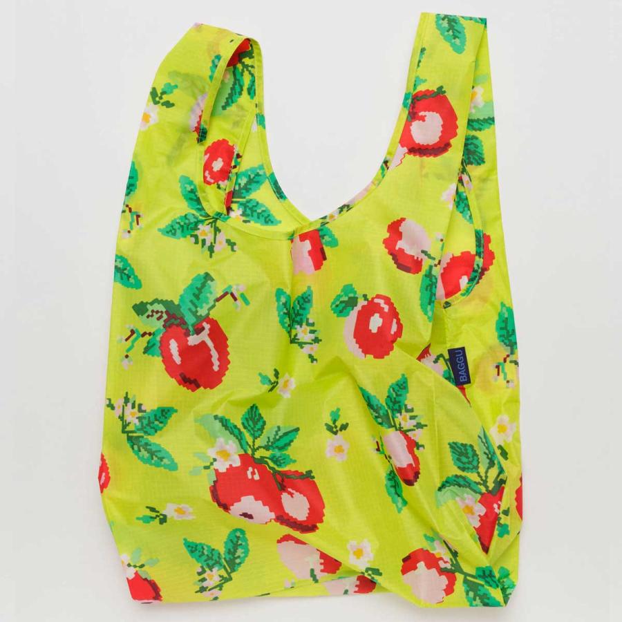 エコバッグ バグー BAGGU 正規品 バグゥ 2023新作秋冬 STANDARD BAGGU ナイロン 折りたたみ スタンダードバグゥ スタンダードバグー アップル | BAGGU