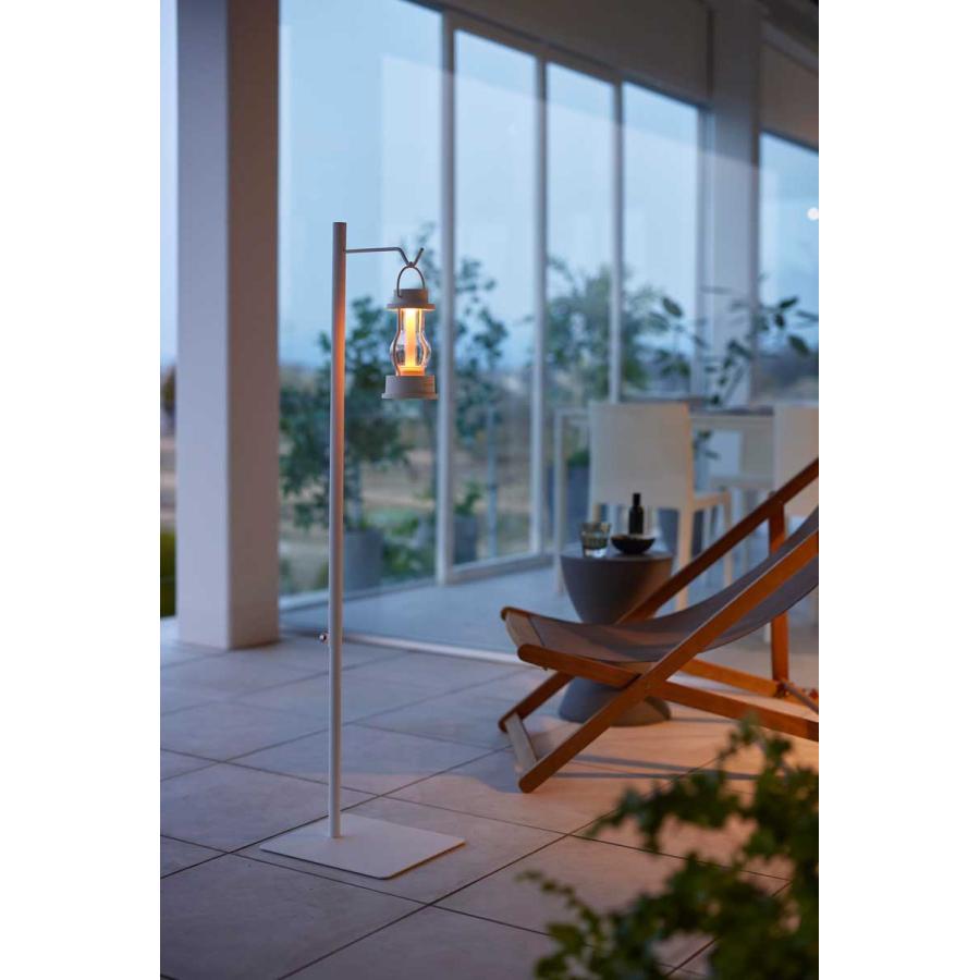 ランタンスタンド 山崎実業 正規品 tower タワー 高さ伸縮ランタンスタンド ランタンハンガー ランタンポール  ホワイト | tower | 03