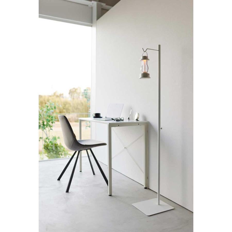 ランタンスタンド 山崎実業 正規品 tower タワー 高さ伸縮ランタンスタンド ランタンハンガー ランタンポール  ホワイト | tower | 04